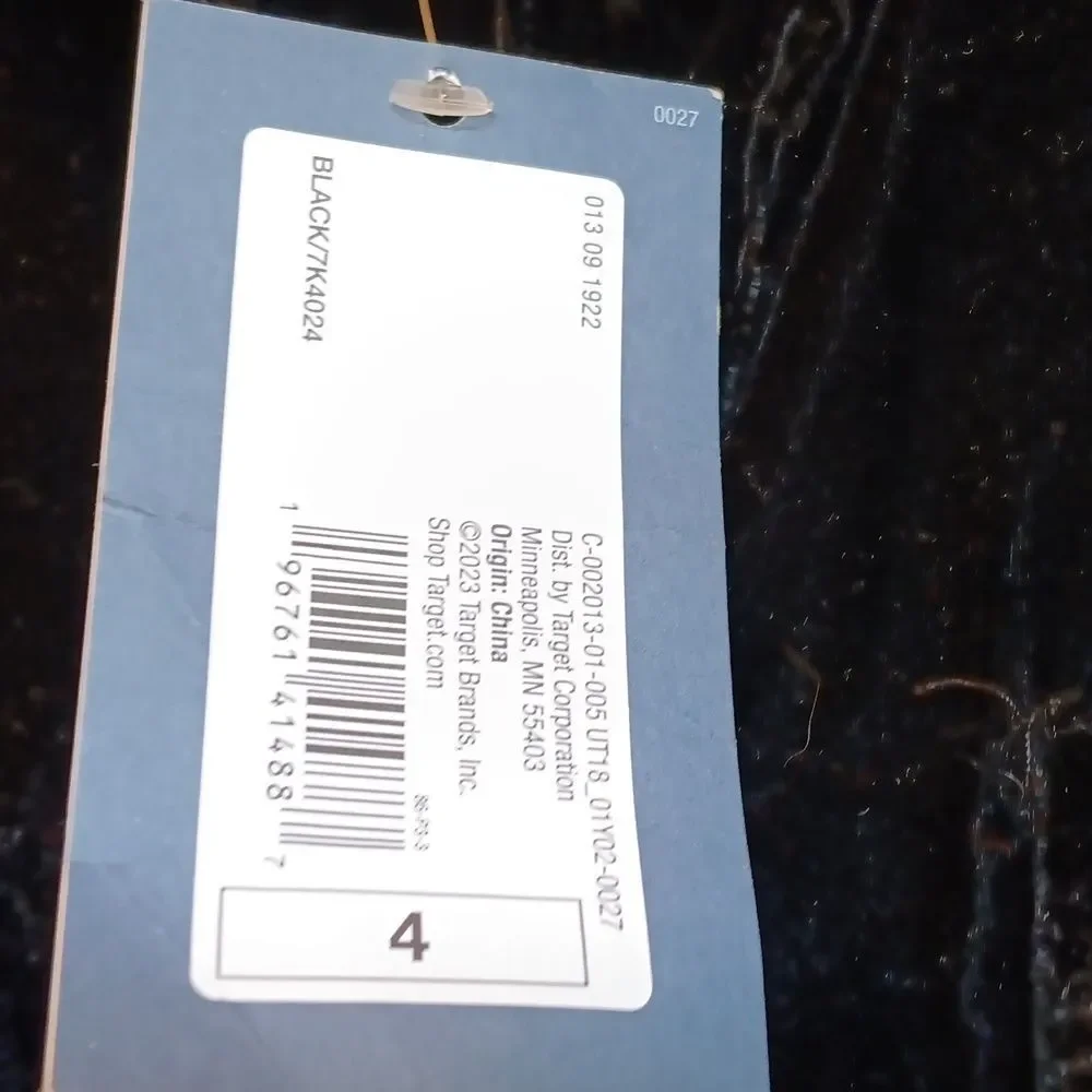 NWT Universal Thread Black Velvet Long Sleeve Jumpsuit - Picture 3 of 5